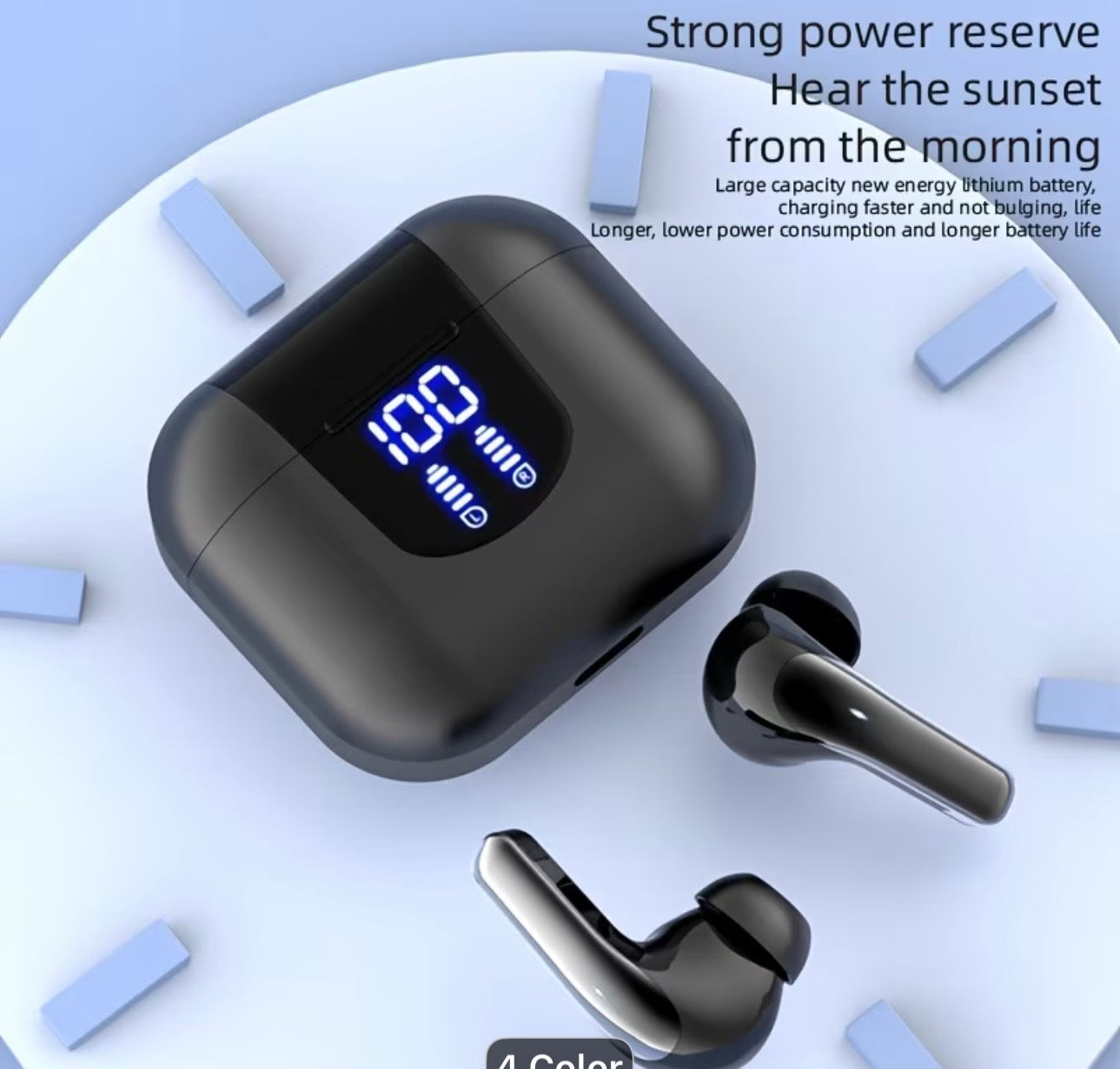 Bluetooth In-ear Earphones, Suitable for iPhone and Android, Gaming Business Sports Earphones with Microphone