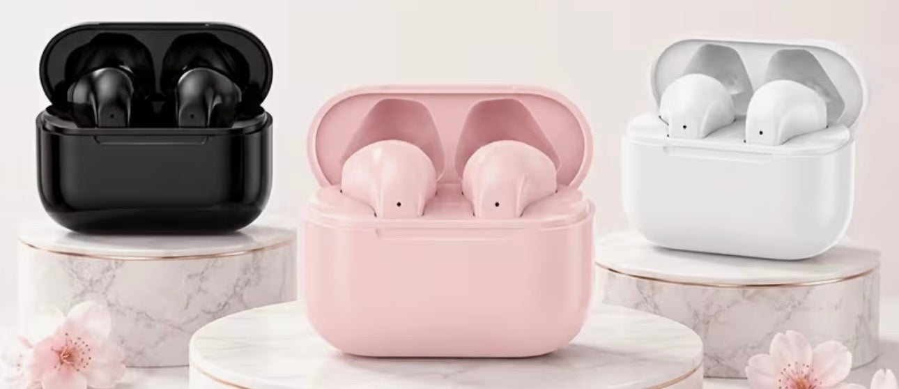 Wireless Earbuds 5.3 TWS HiFi 9D Stereo HD
Smart Mini Earphones- Condenser Mic,Touch Control,