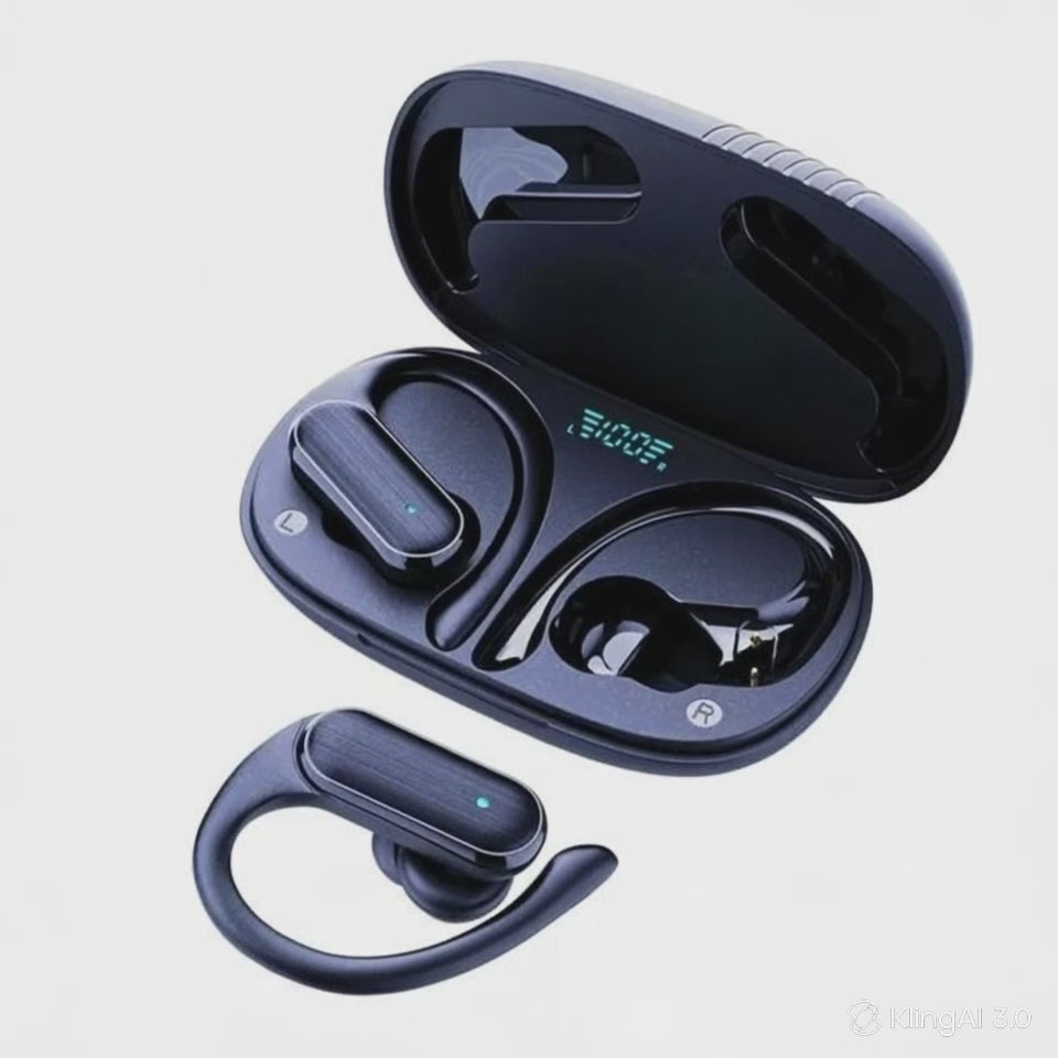Wireless Bluetooth A520 Ear Hanging Earphones with High Definition Stereo